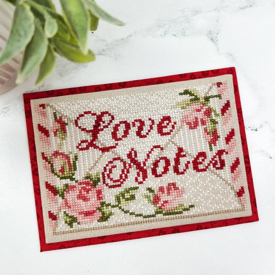 Love Notes - Valentine Cross Stitch Pattern
