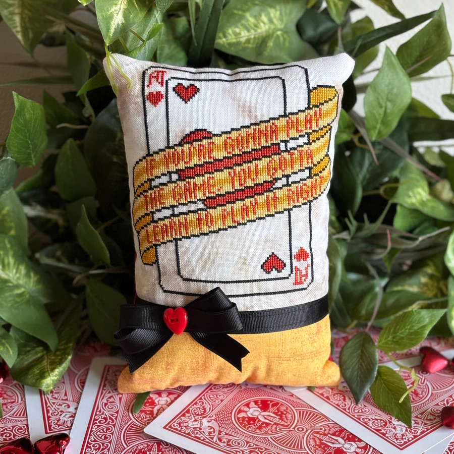 Ace of Hearts - Cross Stitch Pattern