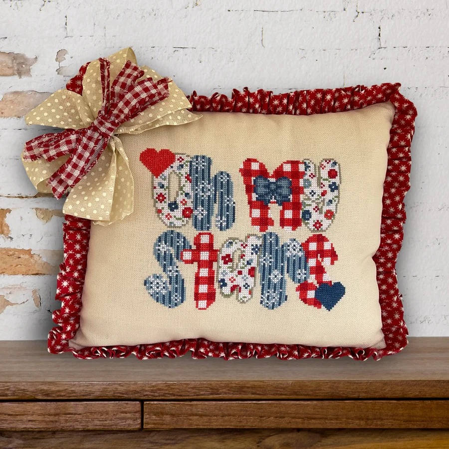 Oh My Stars - Patriotic Cross Stitch Pattern