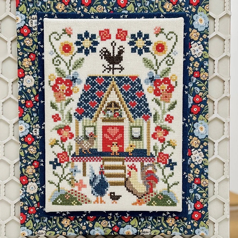 Henrietta's Hen House - Cross Stitch Pattern