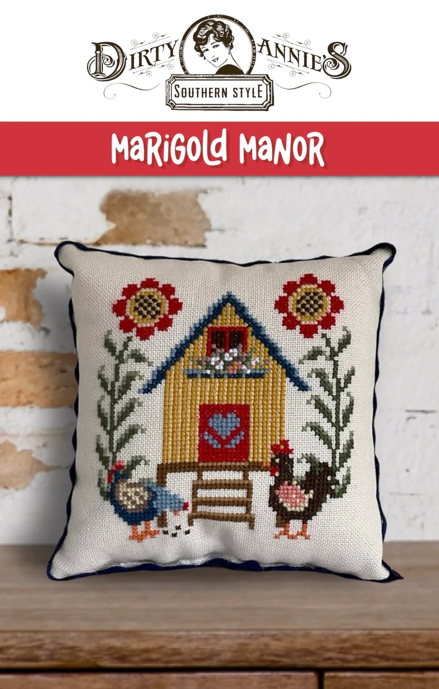 Marigold Manor - Cross Stitch Pattern