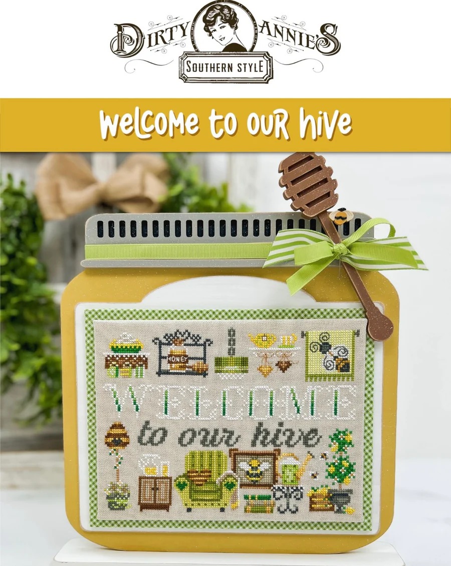 Welcome To Our Hive - Cross Stitch Pattern