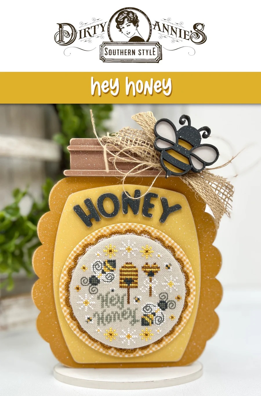 Hey Honey - Cross Stitch Pattern