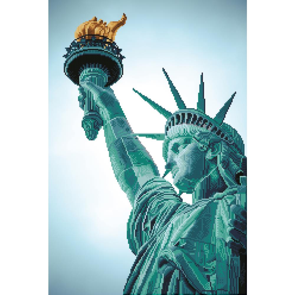 Statue Of Liberty - Diamond Embroidery Facet Art Kit