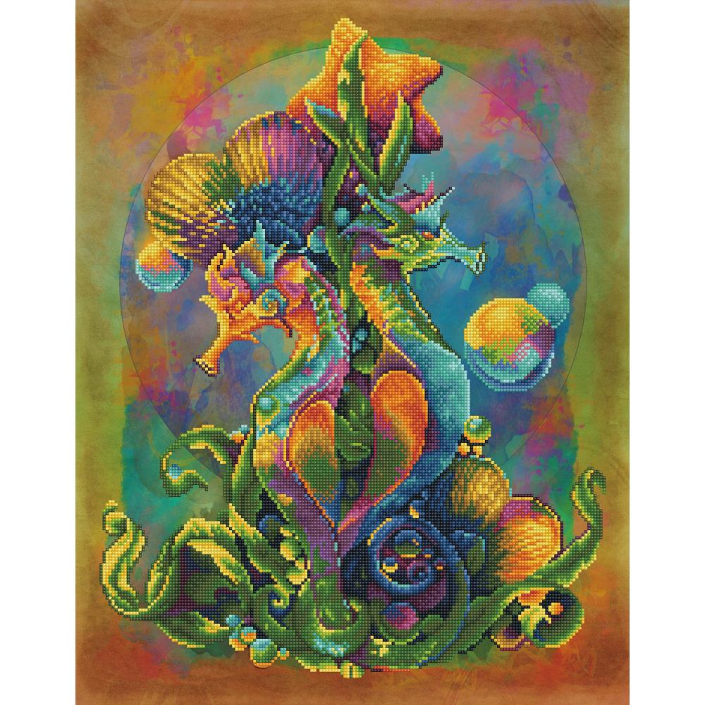 Sea Horses - Diamond Embroidery Facet Art Kit