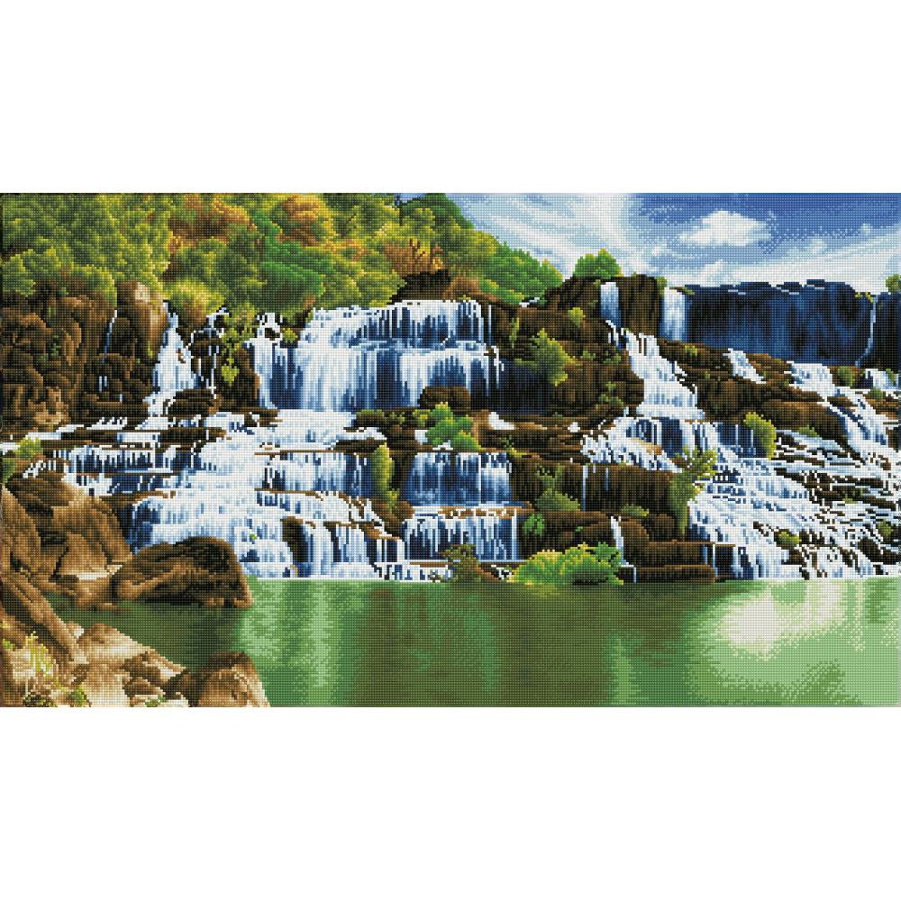 Pongour Waterfall - Diamond Embroidery Facet Art Kit