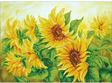 Hazy Daze Sunflowers - Diamond Dotz Facet Art Kit
