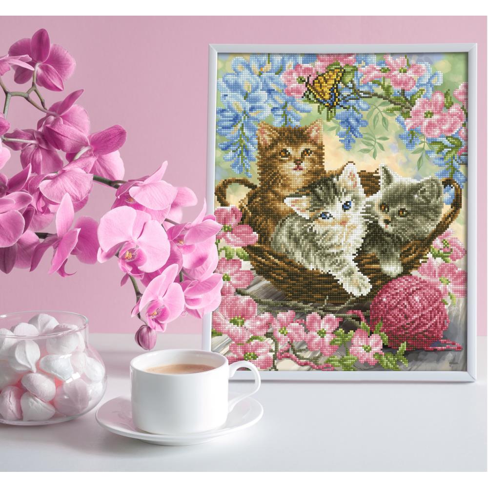 Kitty Knits - Diamond Embroidery Facet Art Kit