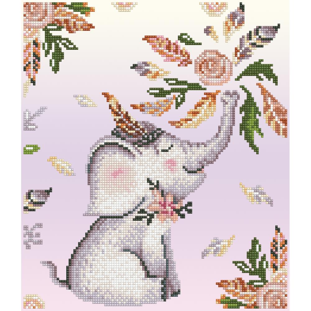 Flower Shower - Diamond Embroidery Facet Art Kit