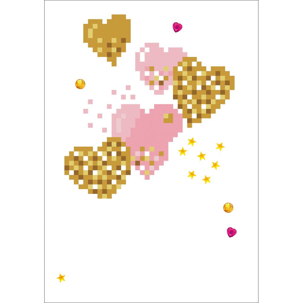 Love Balloons - Diamond Embroidery Greeting Card Kit