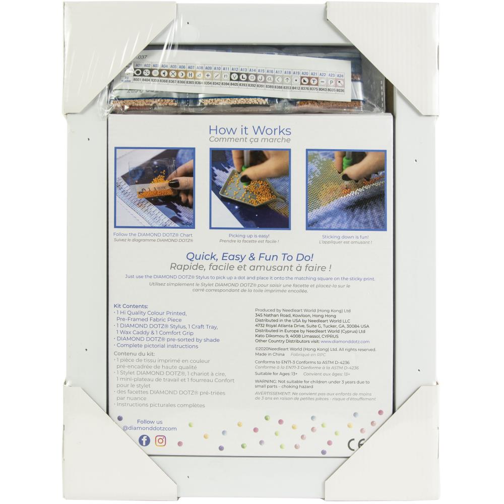 Tender Moment with Frame - Diamond Dotz Facet Art Kit