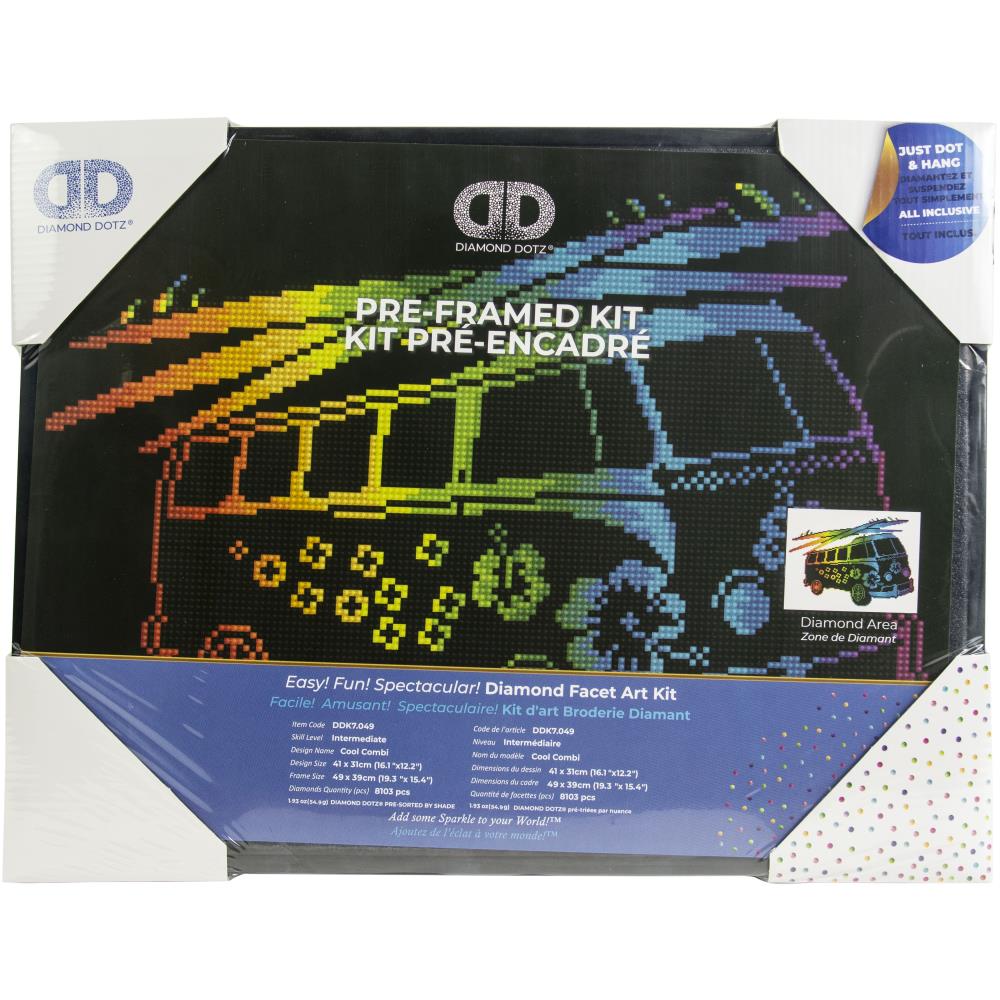 Cool Combi with Frame - Diamond Dotz Facet Art Kit