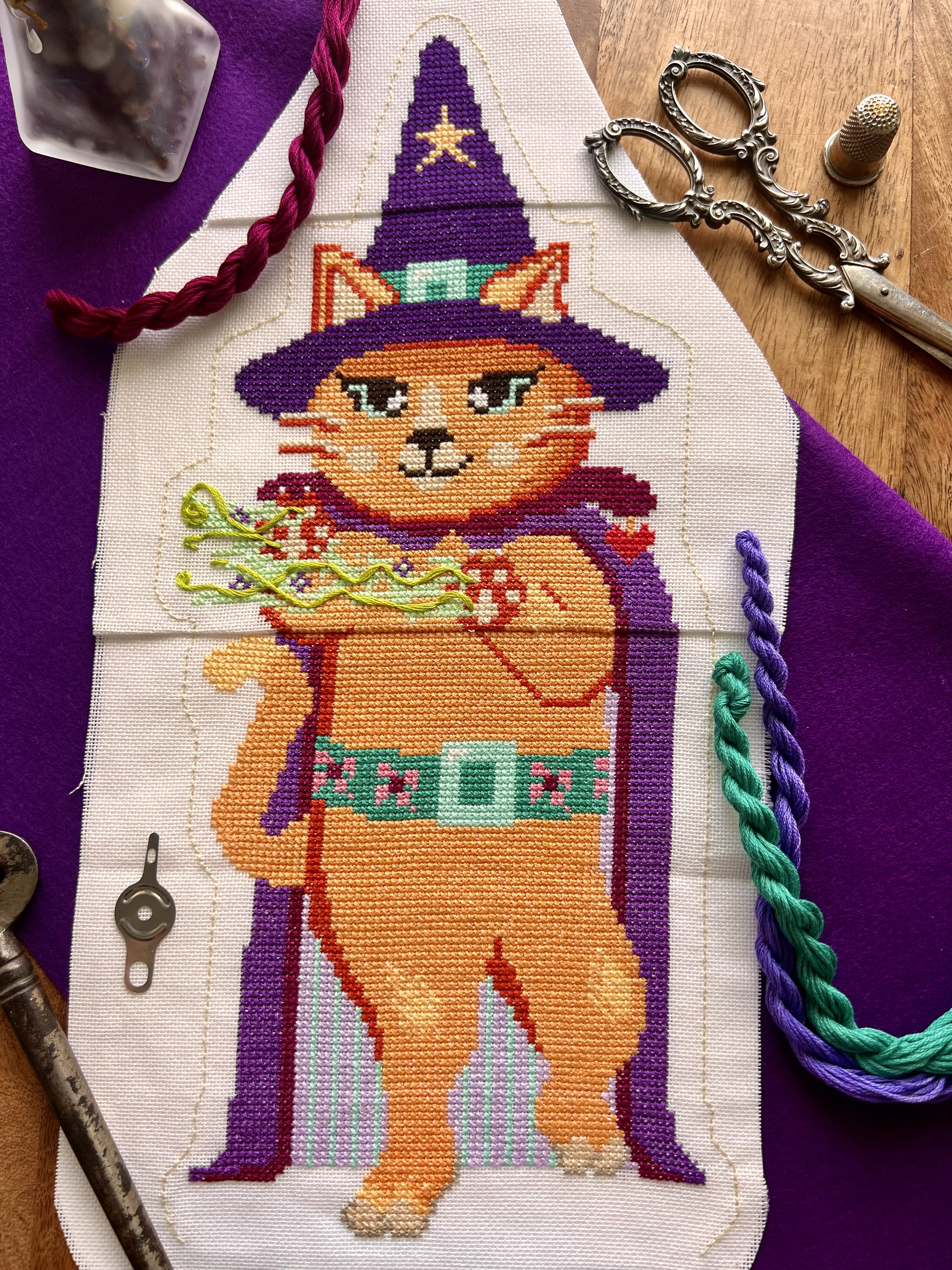 Meowerlyn - Cross Stitch Pattern