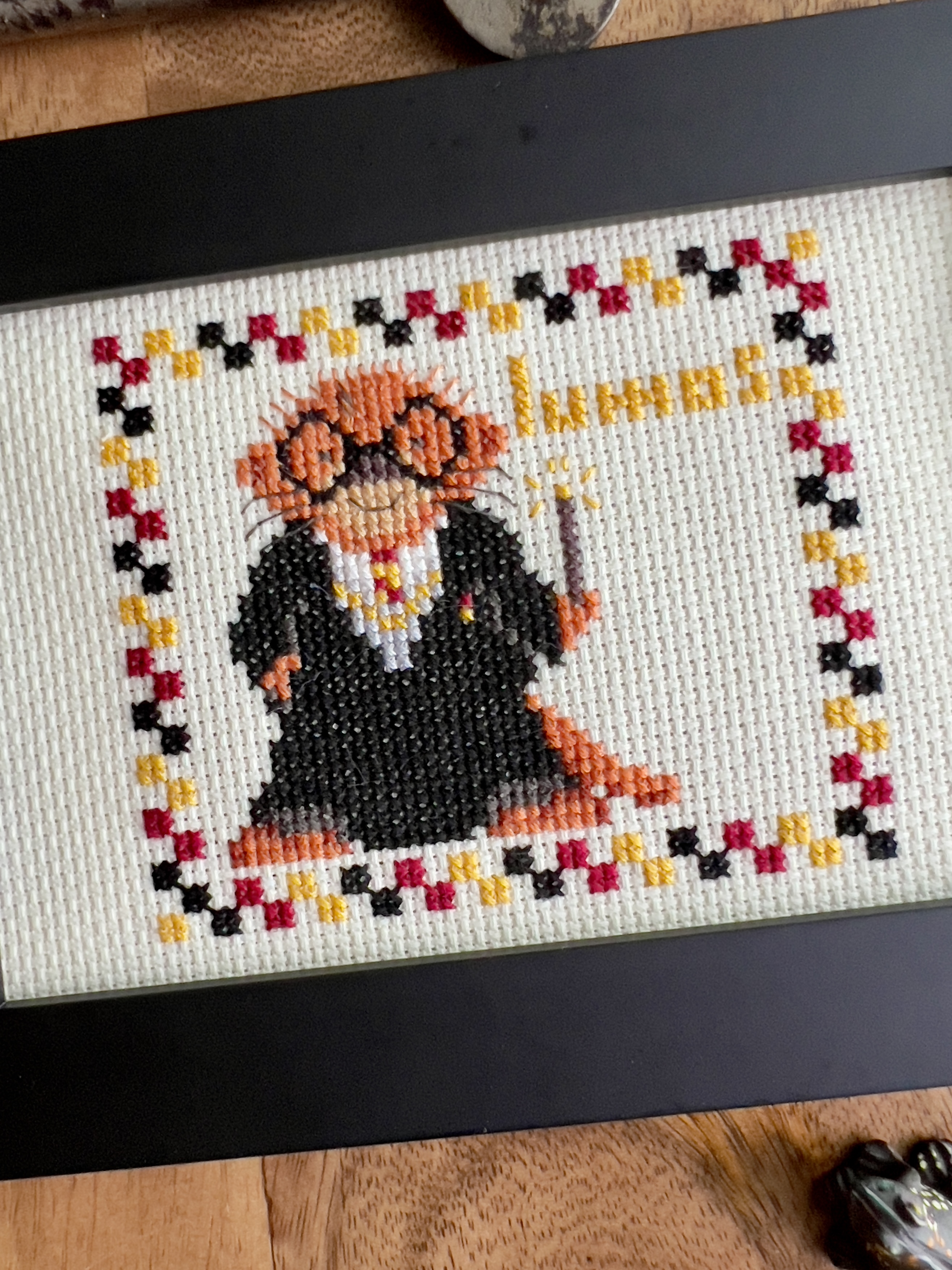 Hairy P. Otter - Halloween Cross Stitch Pattern