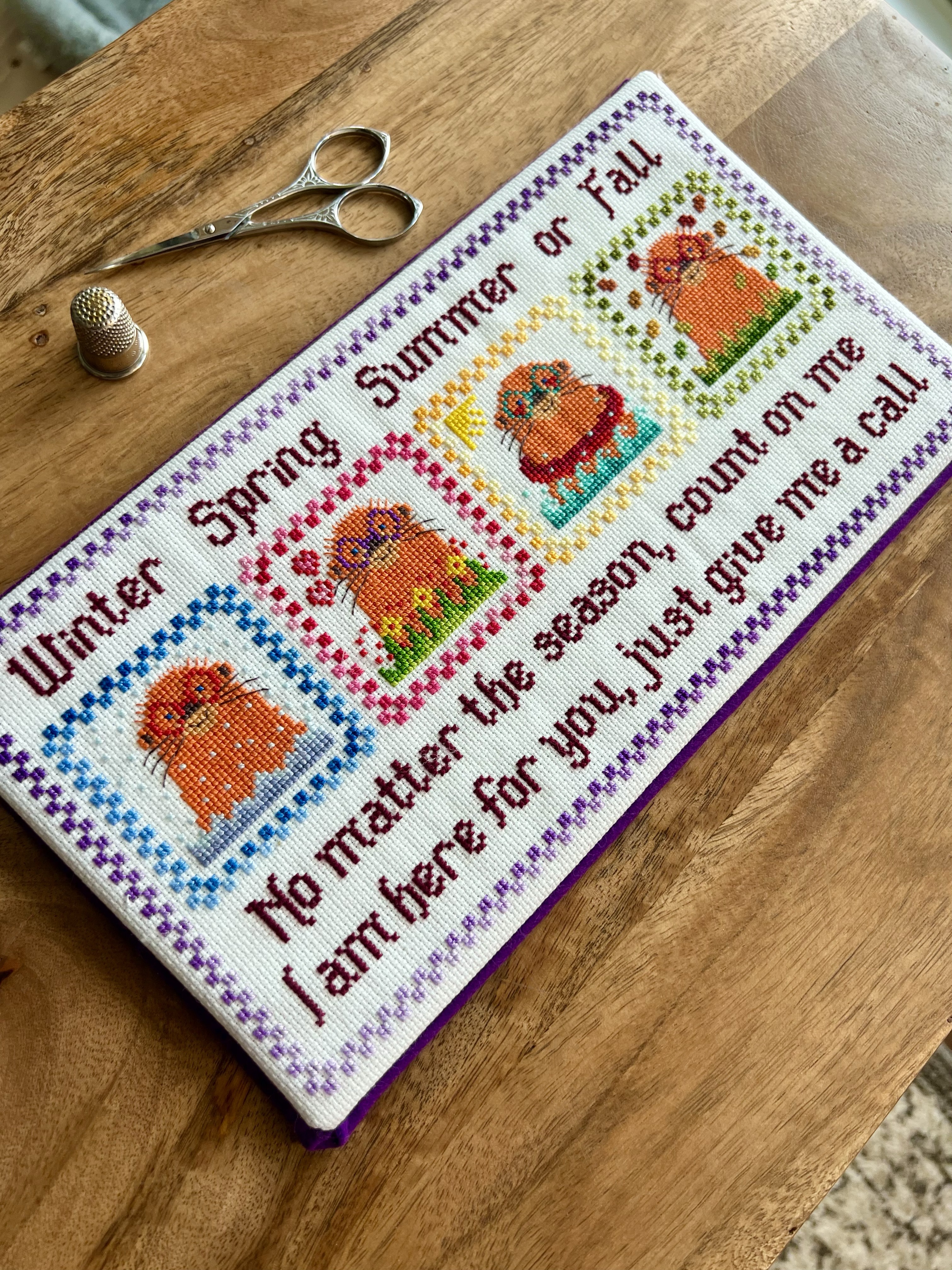 All Seasons - Cross Stitch Pattern