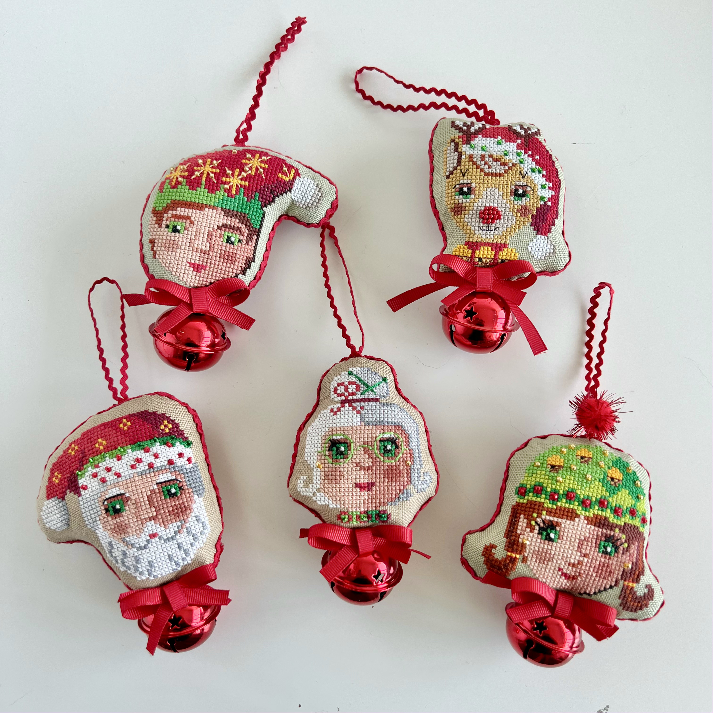 2025 Christmas Ornament Set - Cross Stitch Pattern