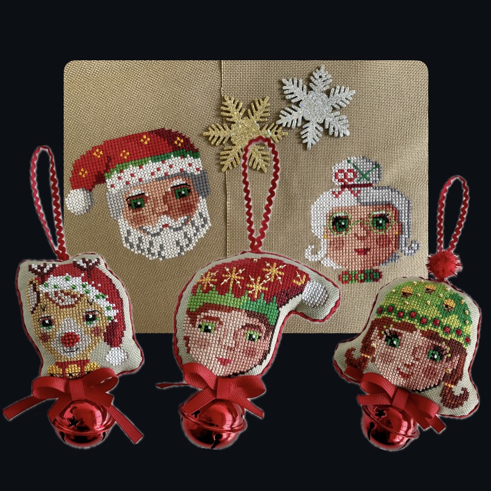 2025 Christmas Ornament Set - Cross Stitch Pattern