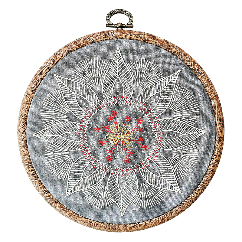 Embroidery Kit Autumn Mandala