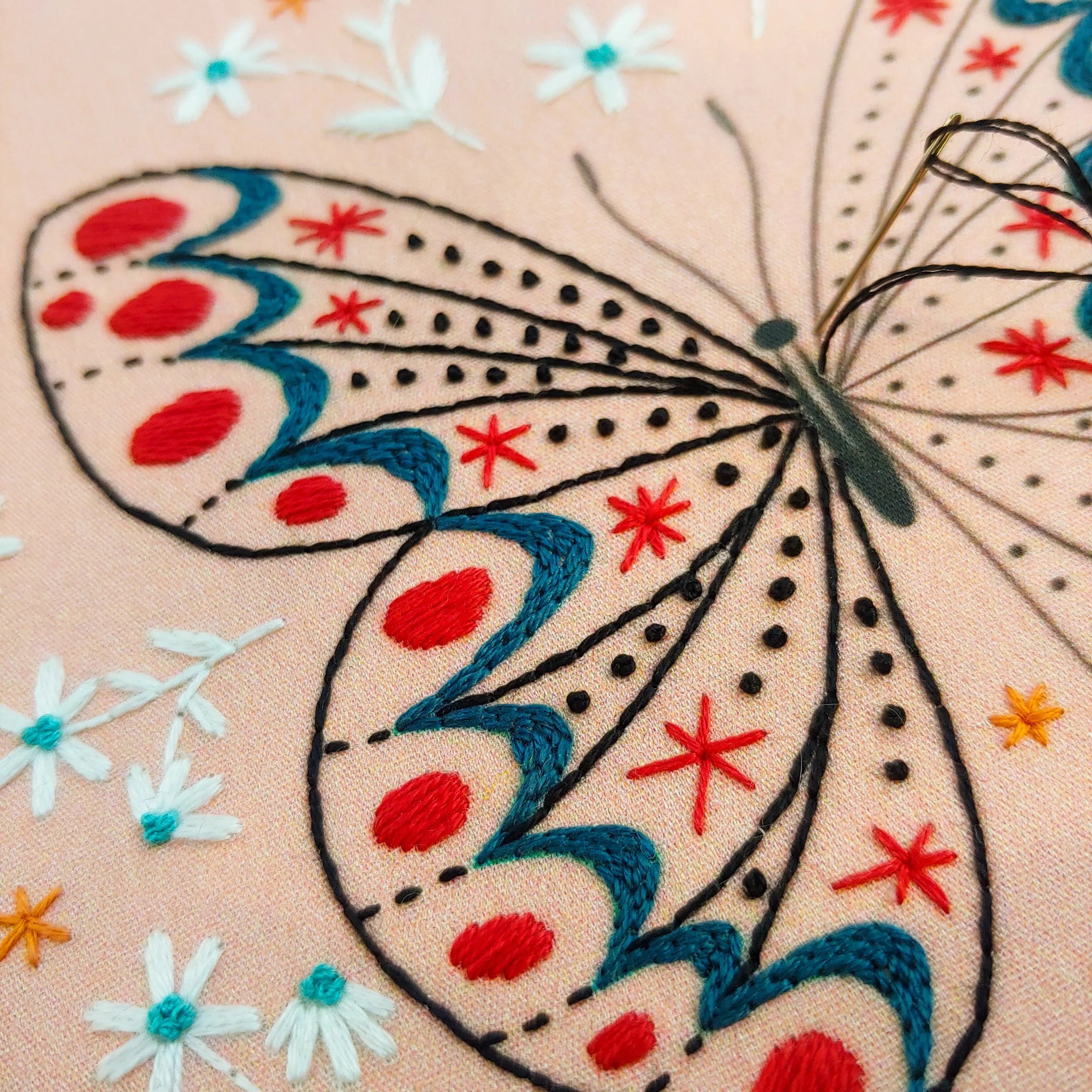 Butterfly - Embroidery Kit