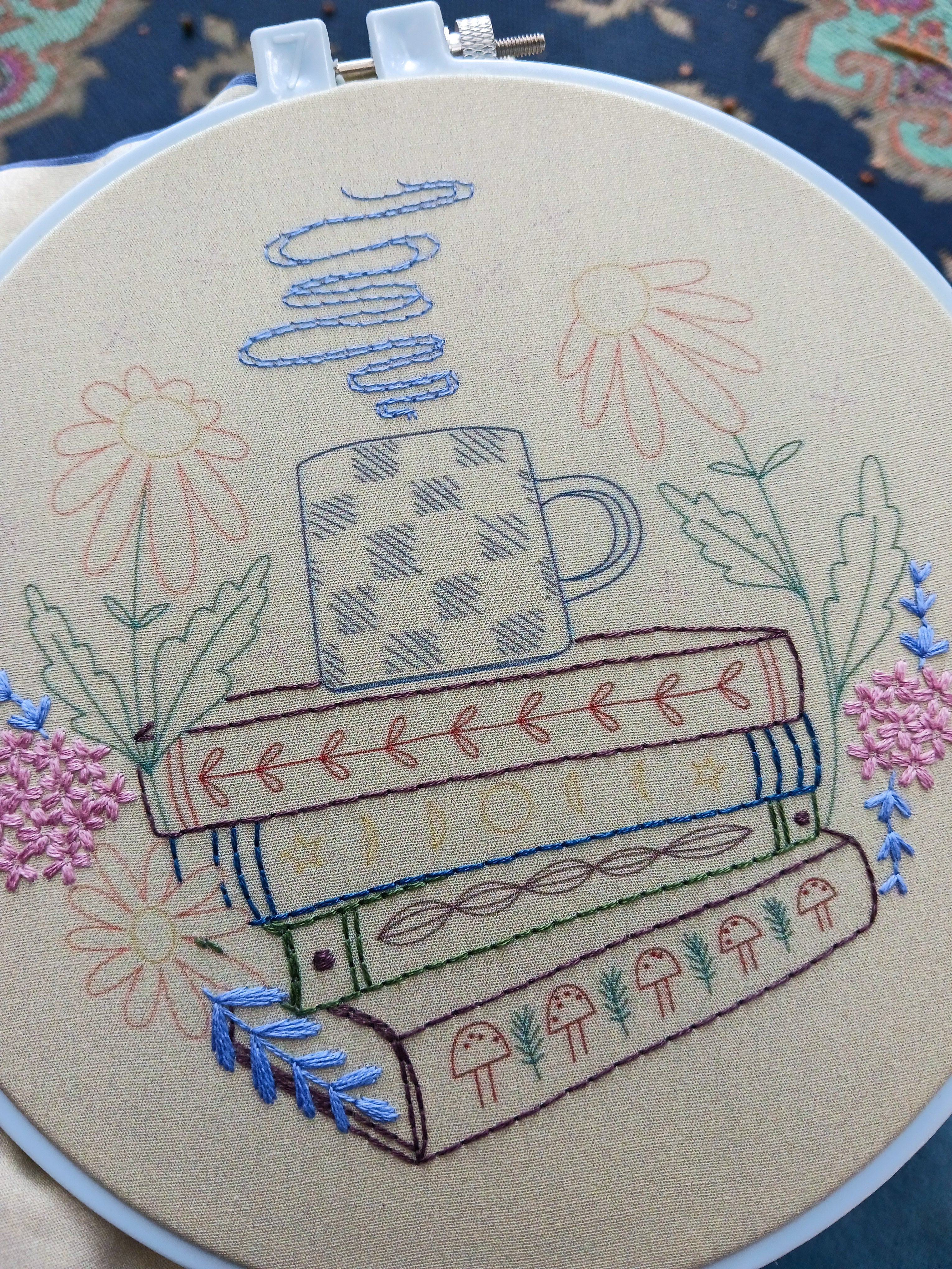 Book Nook - Embroidery Kit
