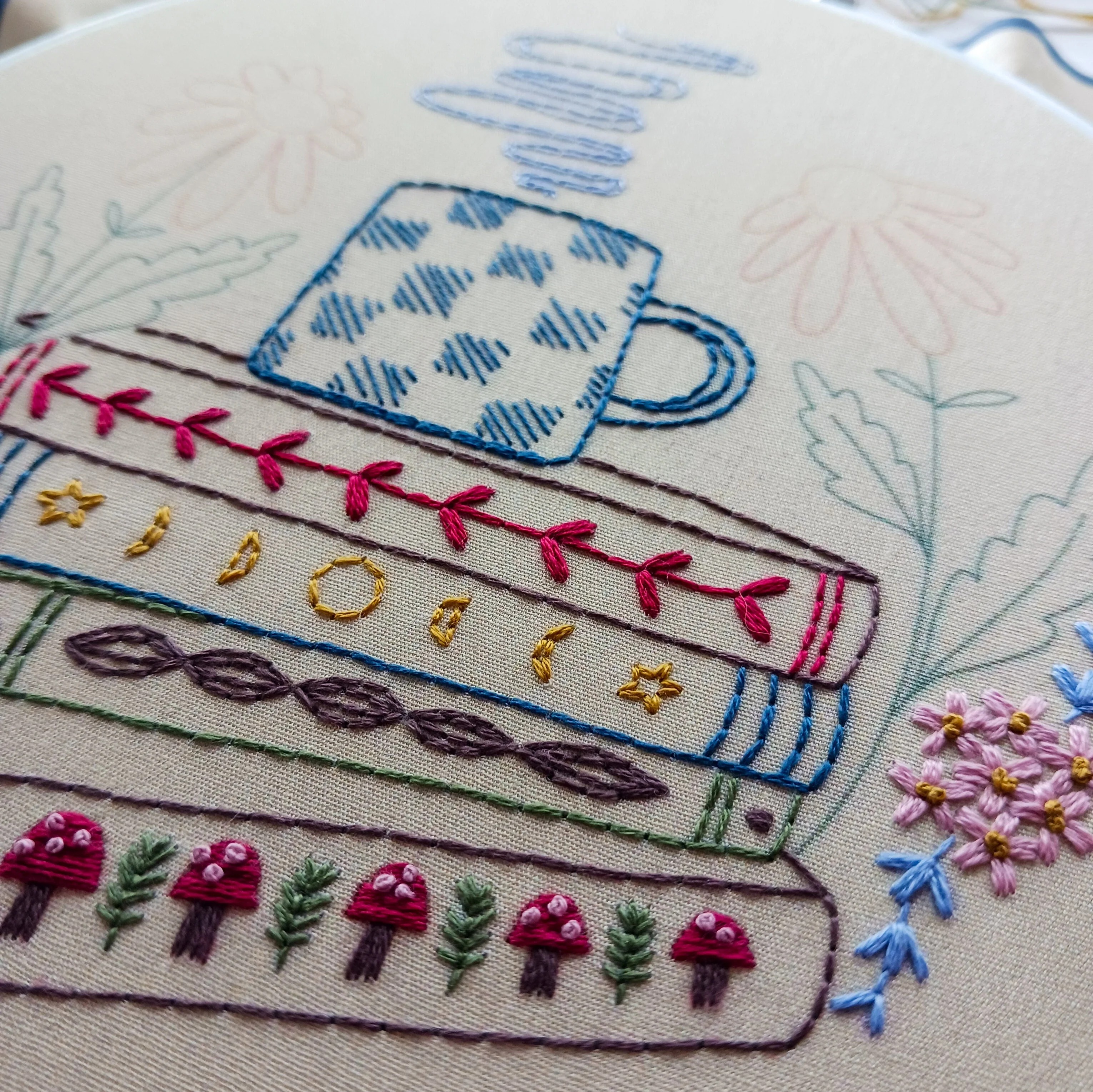 Book Nook - Embroidery Kit