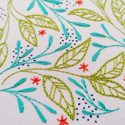 Leaf Dance - Embroidery Kit