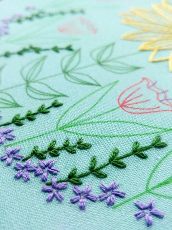 Summer Garden - Embroidery Kit