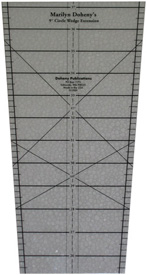 37" Extension Wedge Quilting Ruler