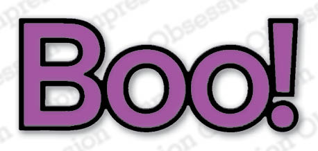 Boo - Halloween Craft Die