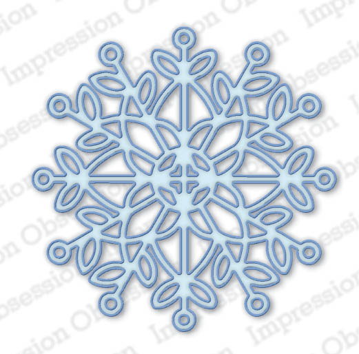 Folk Art Snowflake - Craft Die