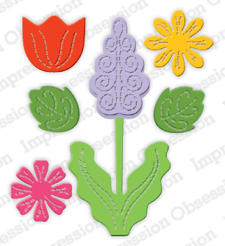 Flowers and Leaves - Craft Die
