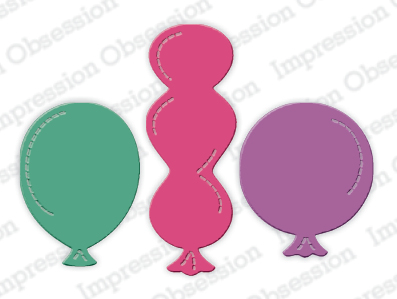 Party Balloons - Craft Die