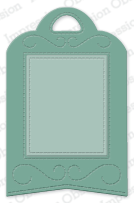 Stitched Frame Tag - Craft Die