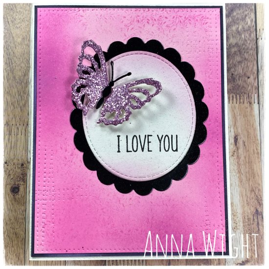 Butterfly & Scalloped Frame - Craft Die Set