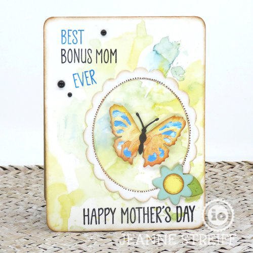 Butterfly & Scalloped Frame - Craft Die Set
