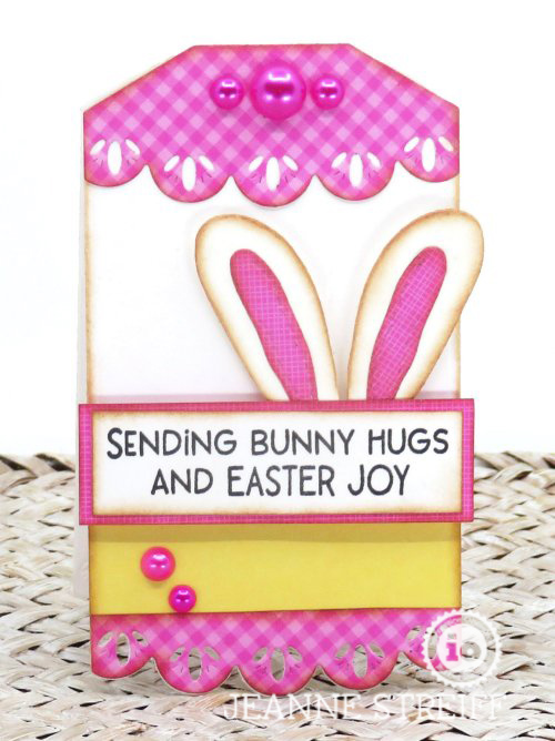 Tag with Lace - Craft Die Set