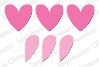 Layered Heart Trio - Craft Die Set