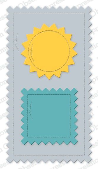 Pinked Mini Slimline - Craft Die