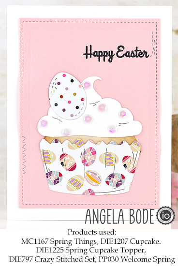 Spring Cupcake Toppers - Craft Die