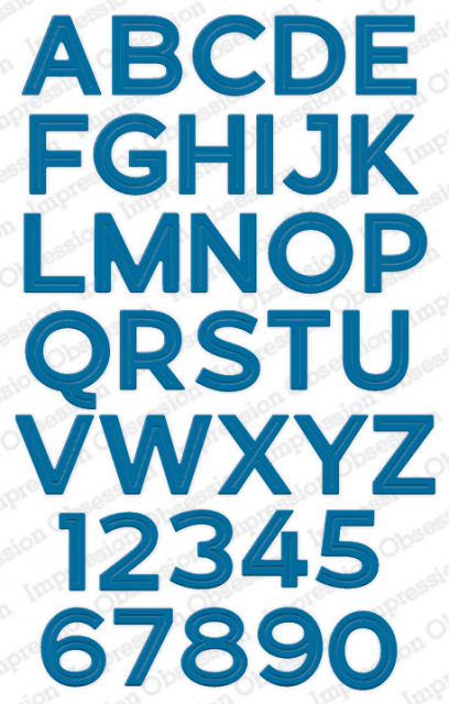 Block Alphabet - Craft Die