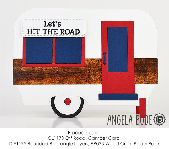 Camper Card - Craft Die