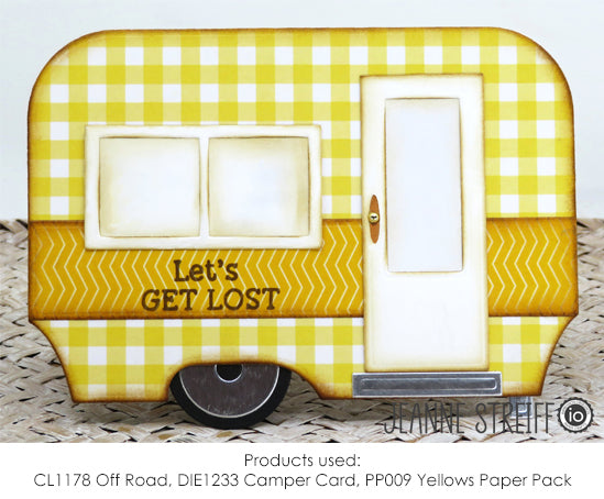 Camper Card - Craft Die