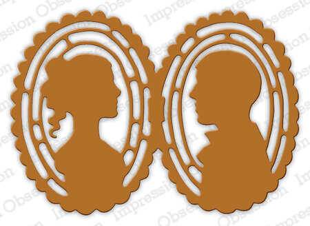 Cameo Lovers - Impression Obsession Craft Die