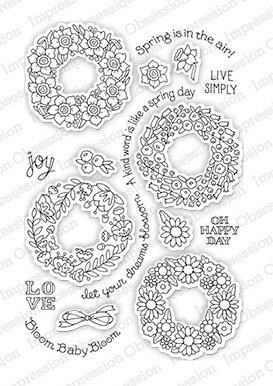 Bloom Baby Bloom - Impression Obsession Craft Die