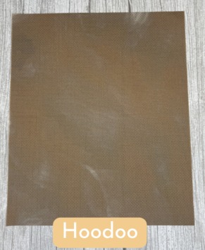 32 Count Hoodoo Linen 14"x16", zoomed in. Select this picture to zoom back out.