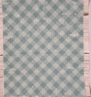 14 Count Picnic Aqua Aida 16"x20", zoomed in. Select this picture to zoom back out.