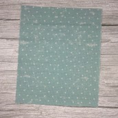 16 Count Aqua Dot Aida 16"x20", zoomed in. Select this picture to zoom back out.