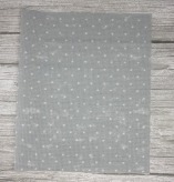 16 Count Grey Dot Aida 16"x20", zoomed in. Select this picture to zoom back out.