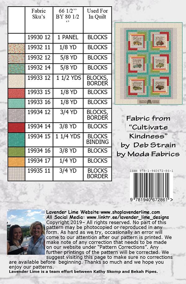 Life Is Good - Quilt Pattern