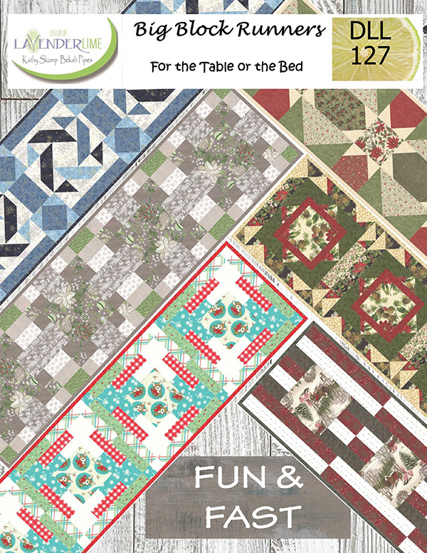 Big Block Runners - Quilt Pattern
